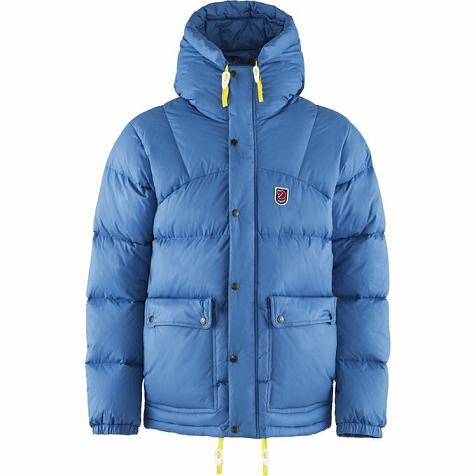 Fjallraven Expedition Pehelykabát Budapest - Kék Kabát Kék XVK835190